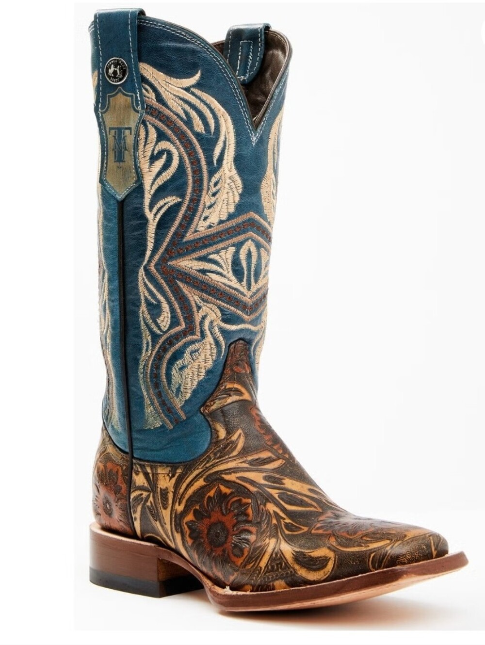 Tanner Mark Jaw Dropper Western Cowboy Boot, Size 9